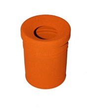 Abfallbehälter FIRE EX, Papierkorb, Abfall, Mülleimer feuerhemmend, 16 - 60 L