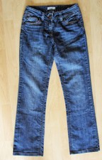 Pimkie Hose Jeans blau elastisch Gr. 34 36 Maße drin gerade Schnitt