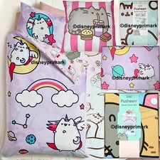 Pusheen Einhorn Bettbezug Set Single Double King Kissen Meerjungfrau purrmaid Katze