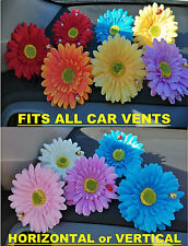 Auto Entlüftung Lufterfrischer Clip On Blume Gerbera Armaturenbrett Gänseblümchenfrei 5ml Ölduft