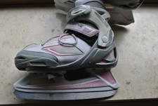 Bladerunner by Rollerblade Mädchen Schlittschuhe weiß grau rosa Größe 32-35