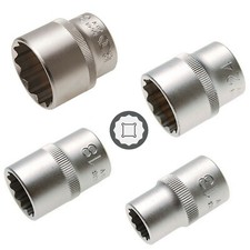 12-Kant Stecknuss 1/2-Zoll-Antrieb Vielzahn Nuss - nach Wahl -