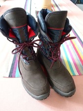 Tommy Hilfiger Boots, Schneeboots, Steppschaft, blau/braun, Gr. 37, Neu