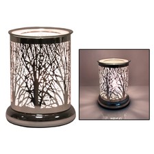 Electric Touch Control Wachs-Tart Melt Brenner Lampe Aromatherapie Wald Silhouette