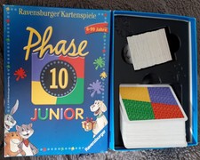 Phase 10 Junior Das spannende Kartenspiel in 10 Phasen  KOMPLETT 1A ZUSTAND 