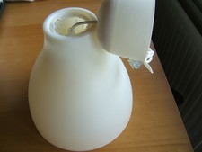  IKEA Melodi Lampe Leuchte weiß Kunststoff Pendelleuchte Hängelampe