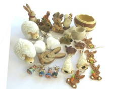 KONVOLUT OSTER DEKO OSTERN HASE HASEN SCHAF EI