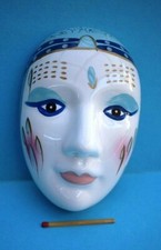 alte kleine Deko Maske Wanddeko Keramik Venedig Venezianische ?????