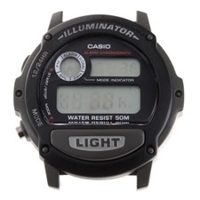 CASIO ILLUMINATOR ALARM CHRONOGRAPH LIGHT AUTO-CALENDAR UHR W-87H -OHNE FUNKTION
