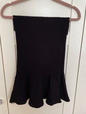 Neu! Joop! Glockenrock aus Strick, schwarz Gr. S