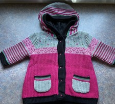 Cantamini Strickjacke mit Fleecefutter Mädchen Gr. 74/ 12 Monate neu!!