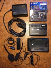 AIWA HS-F505 Walkman Reverse Recording Diktiergerät Stereo Cassette Recorder
