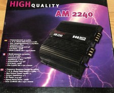 Rockwood Verstärker 2 x 240W Endstufe Vorstufe 12V