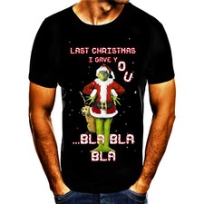 Grinch Last Christmas Weihnachten Anti Hate T-Shirt 