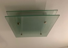 Glas Deckenlampe ohne Leuchtmittel