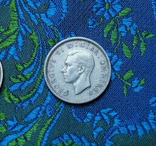  "Großbritannien 1951"- SIXPENCE - ungereinigt