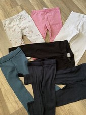 7 Stück Leggings Mädchen  Gr.80  H&M Name it uvm