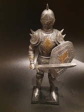Wohnkultur Ritter mit Schwertrüstung große schwere Statue Ornament Figur Geschenk