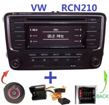 Autoradio Radio RCN210 & Adapter für VW Caddy Golf MK5 Tiguan Passat B6 Jetta