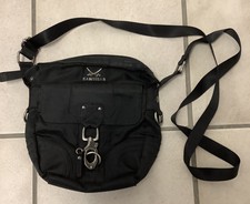 Umhängetasche Sansibar Sylt schwarz mit Beutel