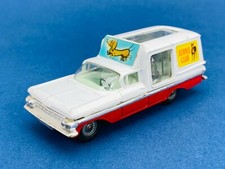 1:50 Corgi Toys 486 Chevrolet IMPALA Kennel Club Dog Service HUNDE-ZÜCHTER 1:43