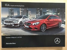 Mercedes CLA Coupe, Shooting Brake Preisliste 03.07.2015 CLA 180 - CLA 250