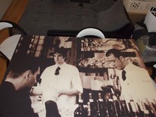 Riesiges Leinwandbild sepia Bild Barkeeper H=100,5cm B=145cm T=2