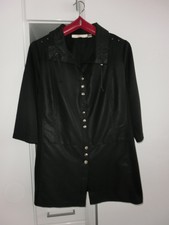 Tunika in Lederoptik von Alessa W. Collection Gr.44