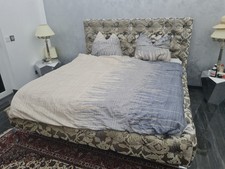 Hochqualitatives Bockspringbett 180x200 mit Matratze und lattenrost  elektrisch 