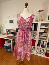 MORE & MORE, wundeschönes Kleid, Sommer, Empiretaille, rosa pink, , Gr.40