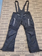 FRANK THOMAS HERREN MOTORRAD SCHWARZ TEXTILHOSE GRÖSSE 3XL KURZ