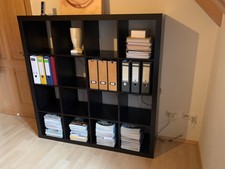 Praktisches IKEA Regal EXPEDIT - Aktenschrank - Bücherregal - Raumteiler - Braun