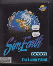 Sim Earth PC 3.5" Disketten - The living Planet - Boxed - Ocean / Maxis