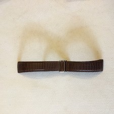 Ebel Lederarmband Cousu Main Braun mit Faltschliesse 3524CH