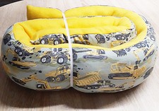 Bettschlange mit Baufahrzeugen 140 cm lang zum top Preis 9 €