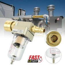 DRUCKLUFT FILTER ÖL-/WASSERABSCHEIDER 1/4 ZOLL SCHNELLKUPPLUNG FÜR KOMPRESSOR DE