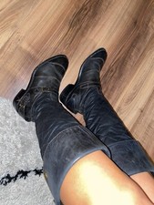 Belstaff Trialmaster Stiefel flach  Schuhe Damen 39 getragen Schuhe Damenschuhe