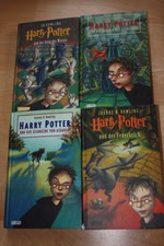 4 x Harry Potter  - J.K. Rowling Band 1 bis 4 Carlsen + das Magische Tagebuch