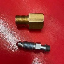 Adapter Gewindeadapter M8x1 auf M10x1 Reparatur Entlüfterschraube Bremssattel