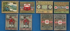 VLOTHO 1921 : 4 x Notgeld --  kfr.
