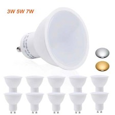 LED Strahler Birnen GU10 Warmweiß Kaltweiß Spots Lampen Leuchtmittel 3W 5W 7W