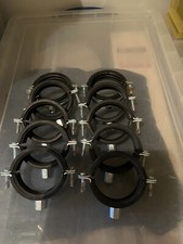 Restposten 10 Flamco BSI Gummi Gefüttert Rohrschellen (62-67mm) siehe Foto's