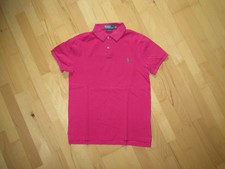 Ralph Lauren Herrenpoloshirt magenta Größe M     -SLIM Fit-