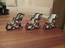 3 tlg. Weihnachtsdeko ; Keramik  Neu*