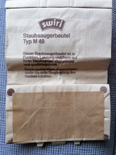 1 Staubsaugerbeutel Swirl Typ M49 ohne Verpackung