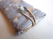 Rose edel - Handyhülle Handytasche Handarbeit Iphone 7 8 Samsung Galaxy S7 S8