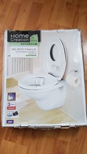 Home Creation WC Sitz Familie mit integrierter Kinderbrille Absenkautomatik NEU!