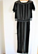 Damen-Overall Gr. 34, Schwarz