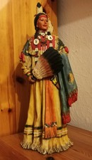 Indianerin Figur, Deko, Squaw, Gebraucht, Western Deko