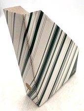 Stehsammler DIN A4 Pappe weiß grün gestreift 